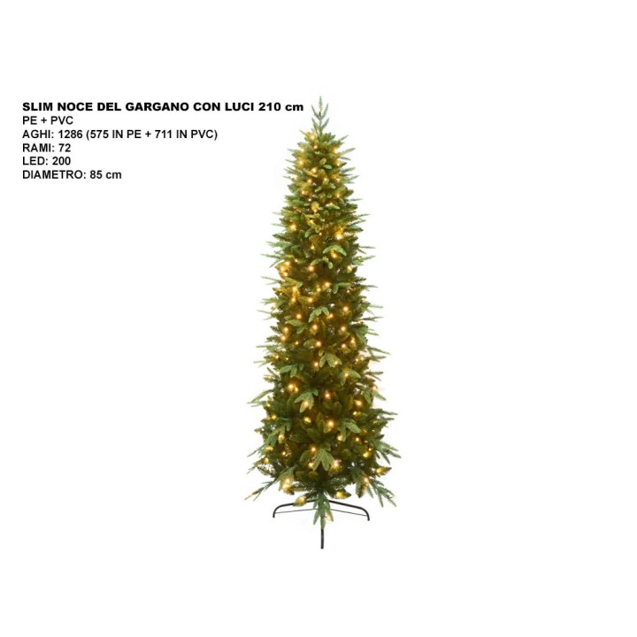 ALBERO SLIM NOCE DEL GARGANO CM 210