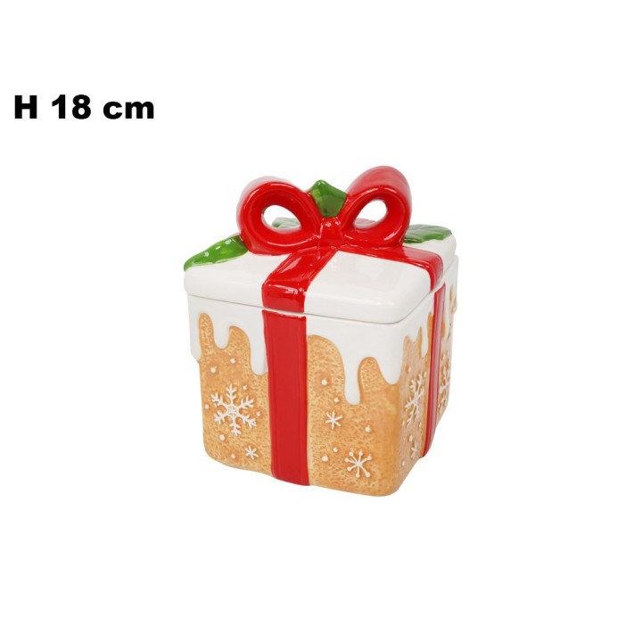 CONTENITORE PACCO REGALO 18,5 CM