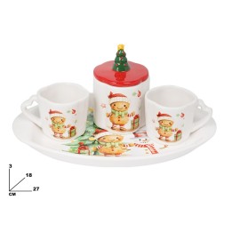 SET 2 TAZZINE E ZUCCHERIERA