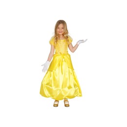 COSTUME PRINCIPESSA GIALLA 5-6 ANNI