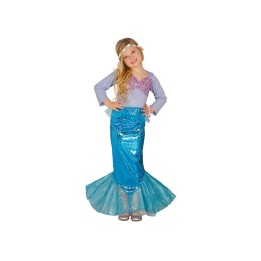 COSTUME SIRENA BIMBA 5-6 ANNI