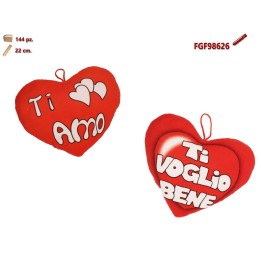 PELUCHE CUORE C-DISEGNO ASS. 498626