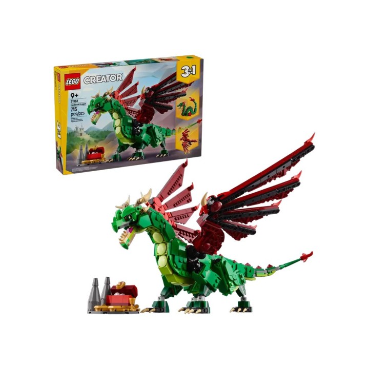 LEGO CREATOR DRAGO MEDIEVALE 31161