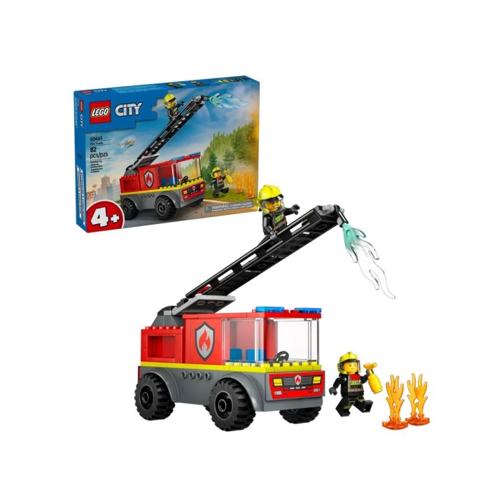 LEGO CITY AUTOPOMPA CON SCALA 60463
