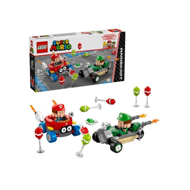 LEGO S.MARIO BABY MARIO VS BABY LUIGI 72