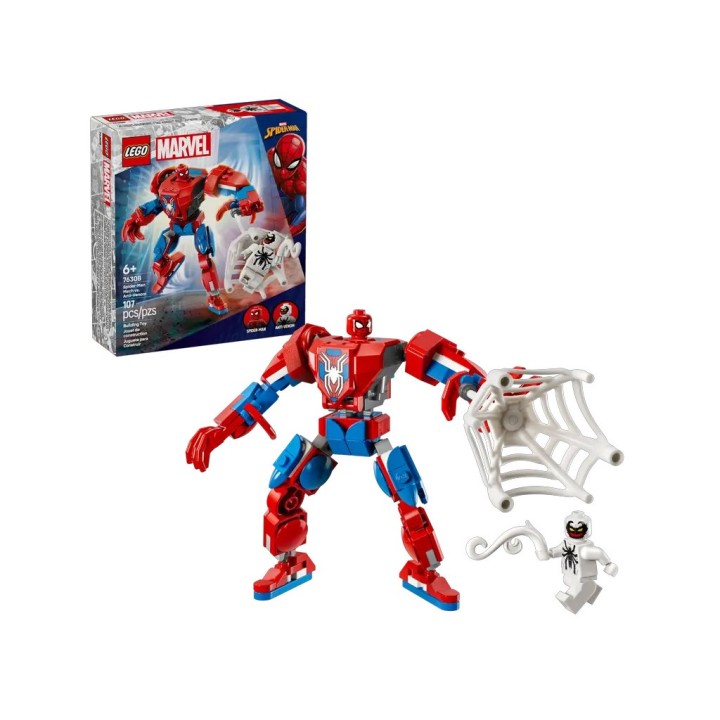LEGO S.HEROES SPIDER CONTRO ANTI-VENOM 7