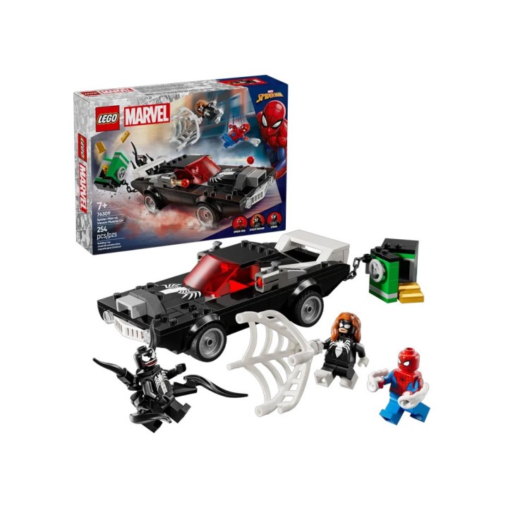 LEGO S.HEROES SPIDER CONTRO VENOM 76309