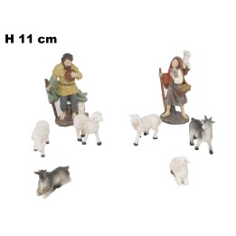 SET PERSONAGGI PRESEPE 8 PEZZI