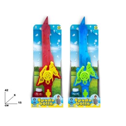 SPADA BOLLE DI SAPONE CON LUCI E SUONI