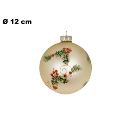SFERA NATALIZIA 12 CM CON LED