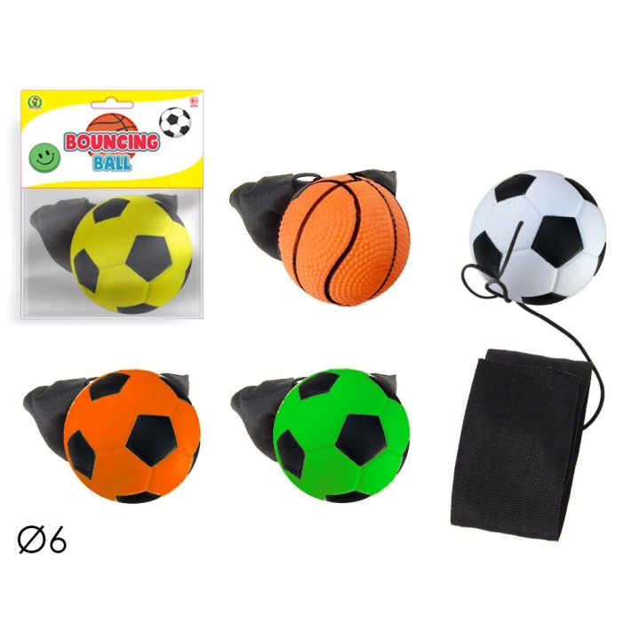 PALLA BOUNCING BALL CON ELASTICO