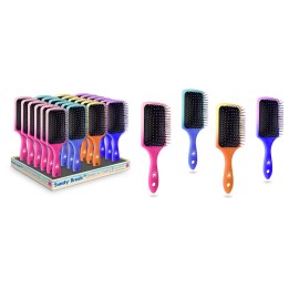SPAZZOLA RETTANGOLARE SANDY BICOLOR