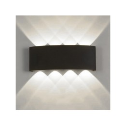 APPLIQUE MURO PVC 8LED 22X8X4 NERO L.FRE