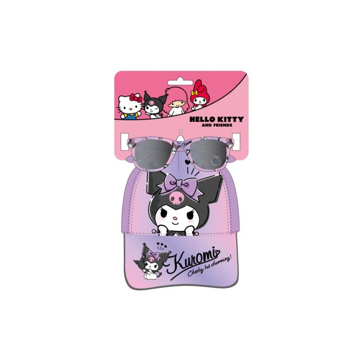 CAPPELLO E OCCHIALI SOLE KUROMI 10489