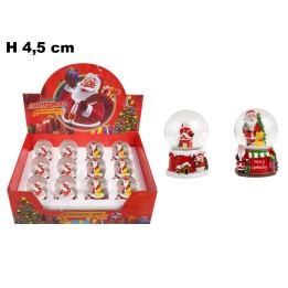 AMPOLLA BABBO NATALE 4,5 cm 2 asst