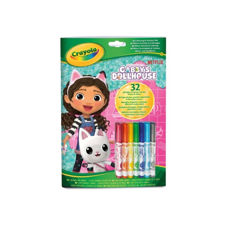 CRAYOLA ALBUM ATTIVITA' GABBY 04-7024