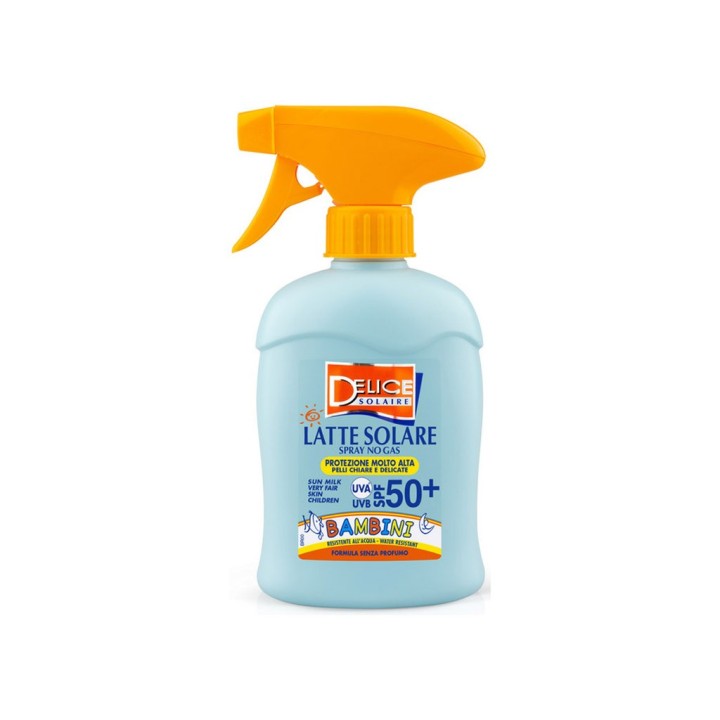 DELICE LATTE SOLARE BIMBI TRIGGER SPF50+