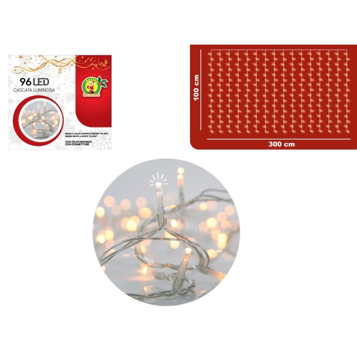 TENDA 96 LED 100cm*300cm LUCE CALDA