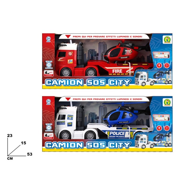 CAMION SOS CITY CON SUONI