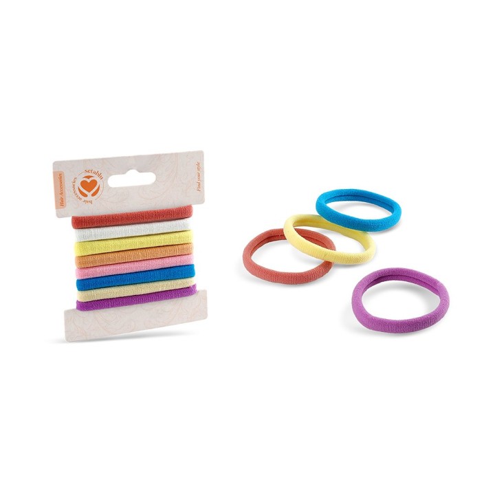 ELASTICI COLORATI 8PZ