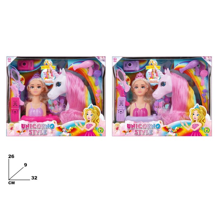BAMBOLA UNICORNO STYLE