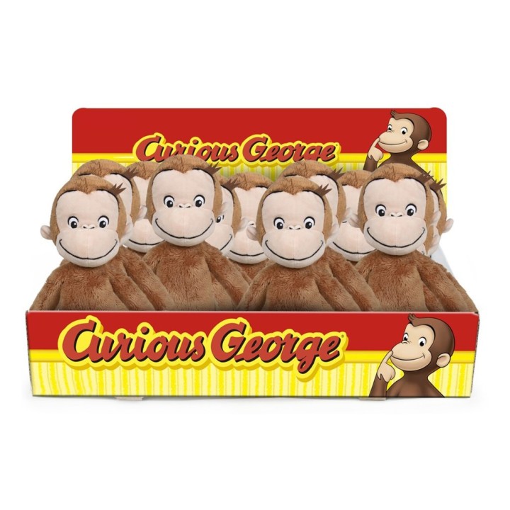 PELUCHE GEORGE LA SCIMMIETTA 18 CM