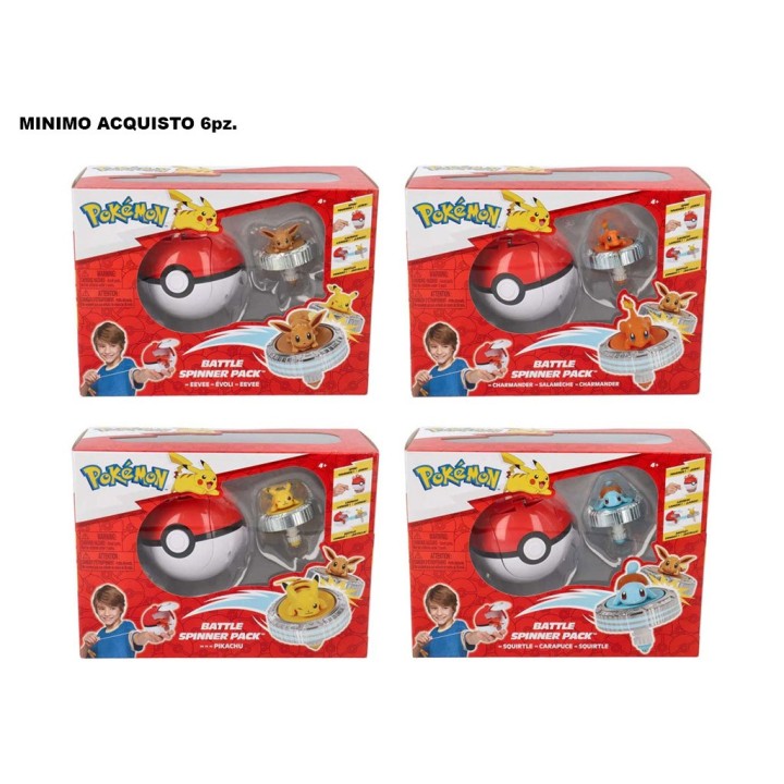 POKEMON TROTTOLA C-LANCIATORE ASS.
