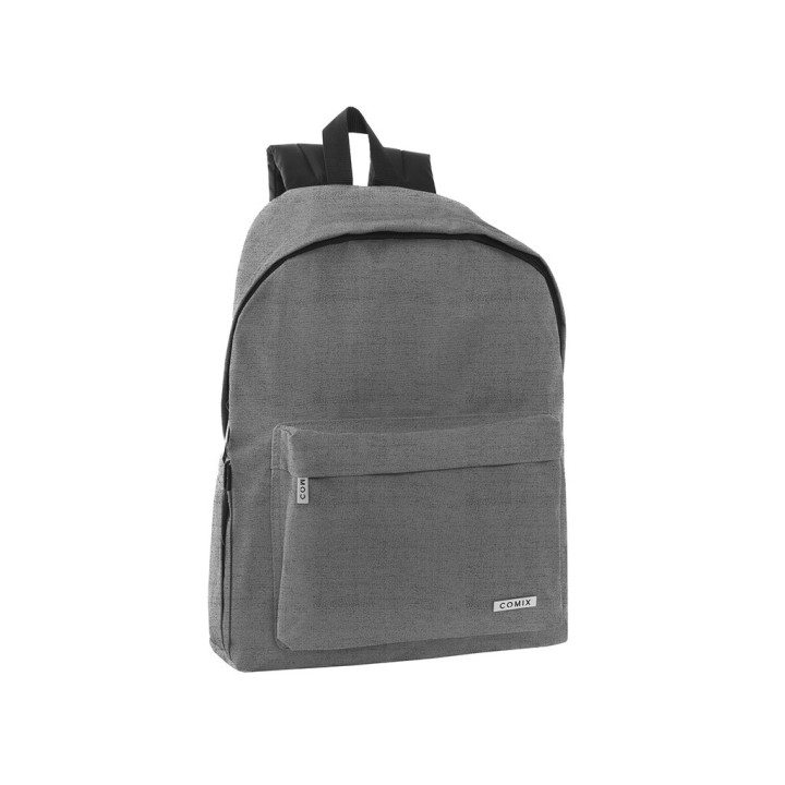 ZAINO AMERICANO MONOCOLORE GRIGIO MEL.CO