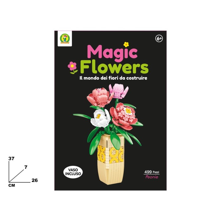 COSTRUZIONI MAGIC FLOWERS PEONIE