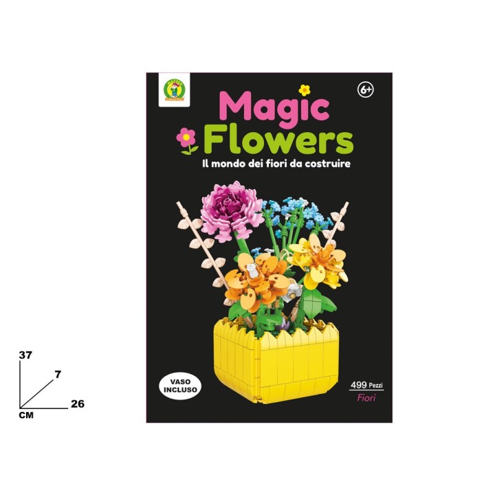COSTRUZIONI MAGIC FLOWERS FIORI MISTI