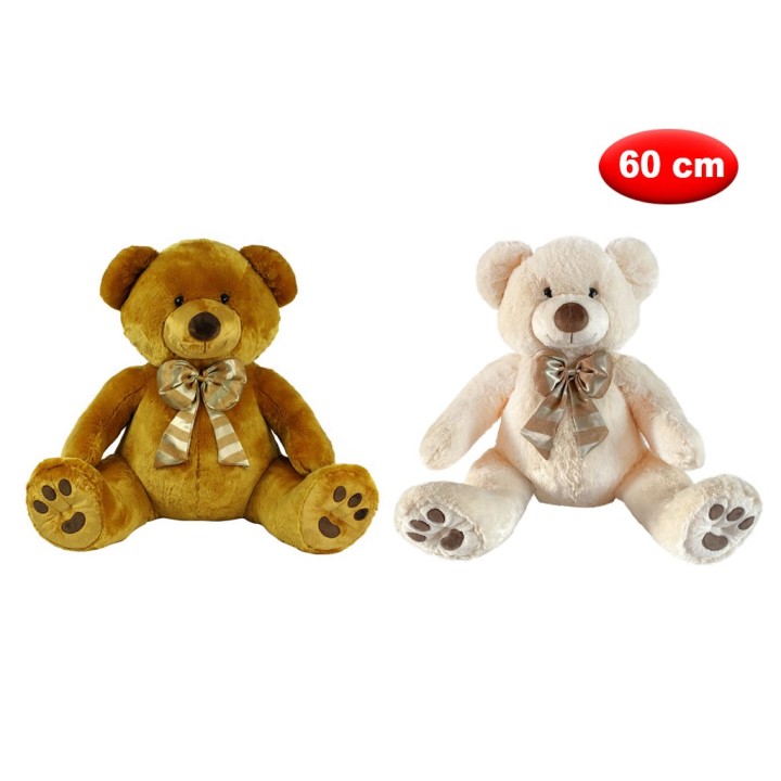 PELUCHE ORSO GOLIA CON CRAVATTA CM 60