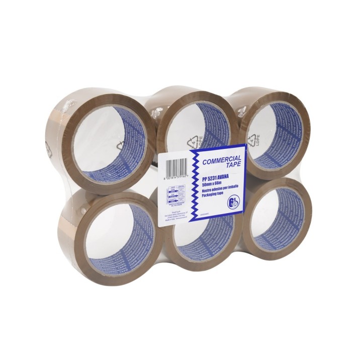 NASTRO IMBALLO AVANA PP 50X66