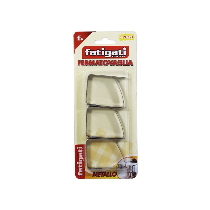 FERMATOVAGLIA METALLO 3PZ