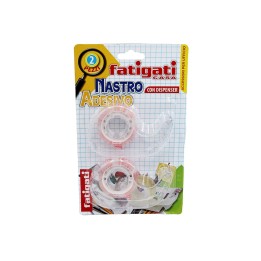 DISPENSER CON NASTRO ADESIVO 2PZ