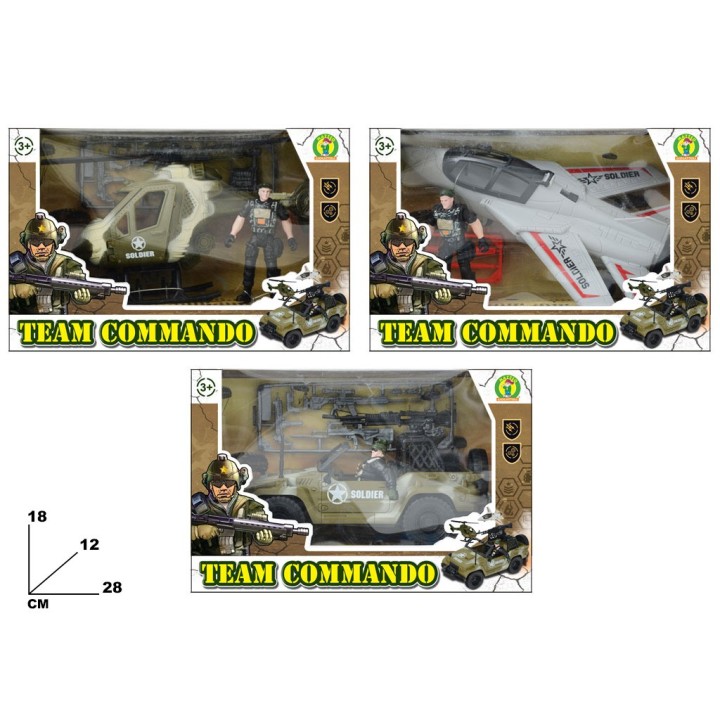 PLAYSET TEAM COMMANDO