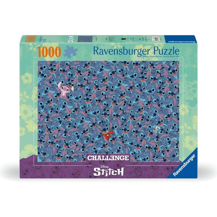 PUZZLE 1000 DISNEY STITCH CHALLENGE