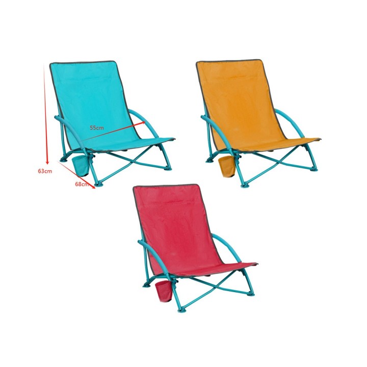 SPIAGGINA PIEGHEVOLE CON SACCA