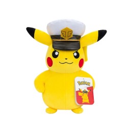 POKEMON PELUCHE CAPITAN PIKACHU 20CM