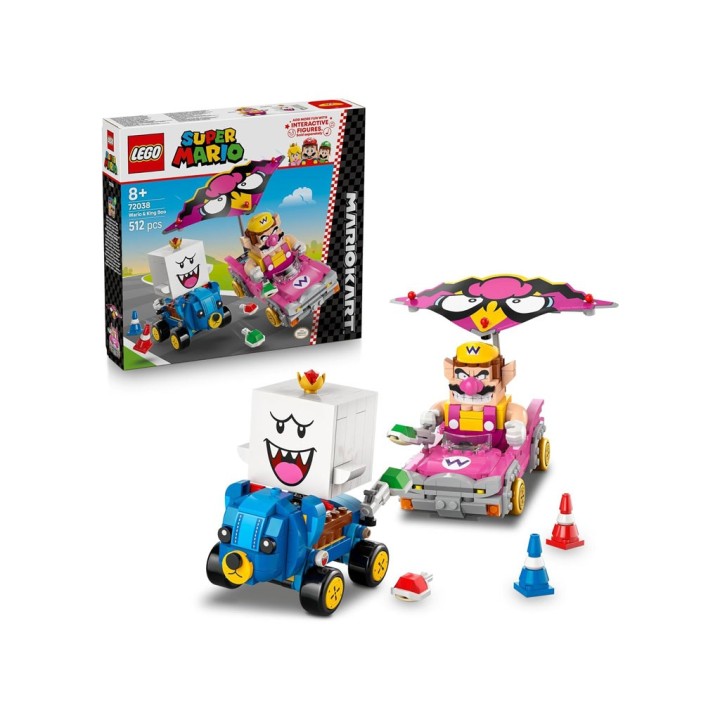 LEGO S.MARIO WARIO E RE BOO 72038