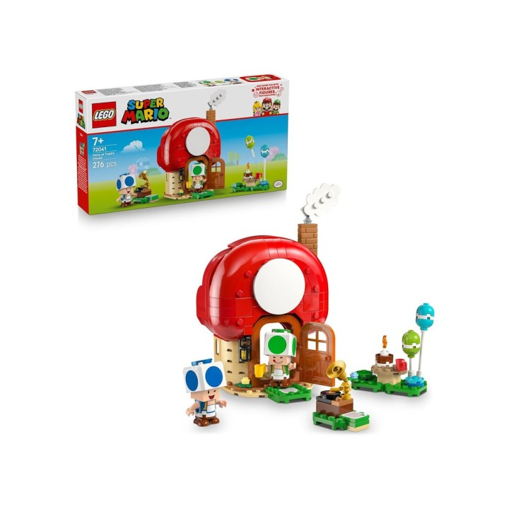 LEGO S.MARIO FESTA A CASA DI TOAD 72041