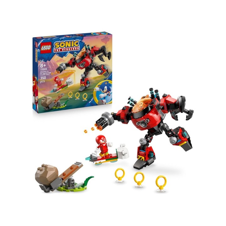LEGO SONIC KNUCKLES VS. IL MECH EGG 7700