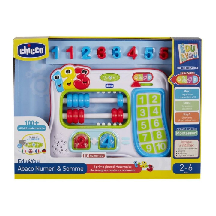 CHICCO GIOCO ABACO NUMERI E SOMME