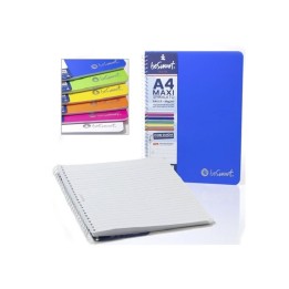 MAXI QUADERNO SPIRALATO PVC 1R 64FF 80GR