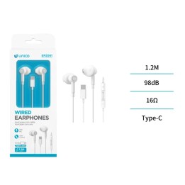 AURICOLARI CABLATI TYPE C BIANCO EP2061