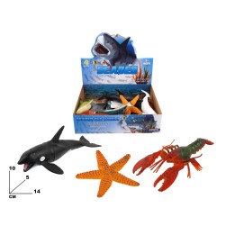 REGNO ANIMALE - ANIMALI MARINI 12 PZ IN