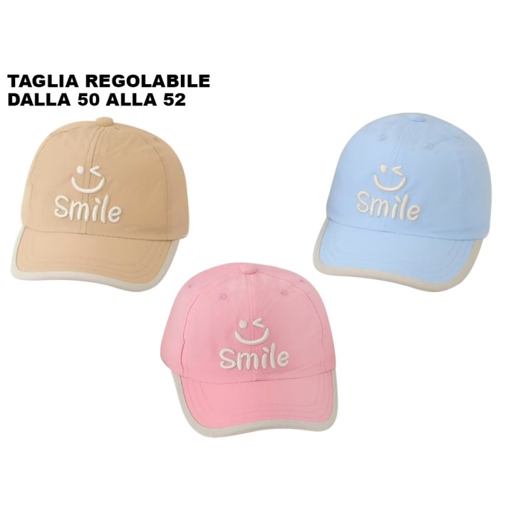 CAPPELLO CON VISIERA BIMBO 3 ASSORTITI