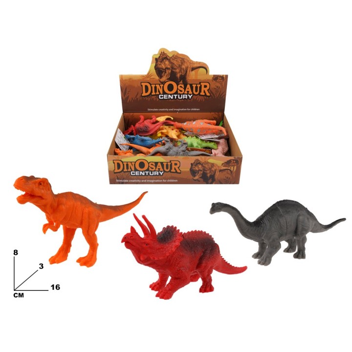 REGNO ANIMALE - DINOSAURI 12 PZ DISP
