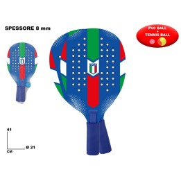 RACCHETTONI LEGNO FORATO BEACH ITALIA