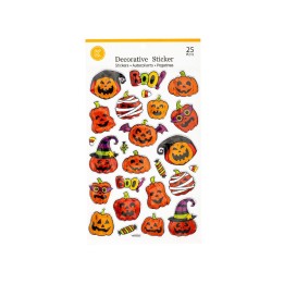 CARTELLA STICKERS ZUCCHE IN RILIEVO