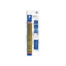 STAEDTLER BL. 3 MATITE NORIS+GOMMA 2HB